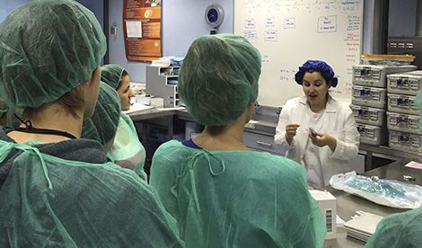 Nuestros alumnos de Auxiliar de Enfermería cuentan su visita al Hospital Provincial de Castellón